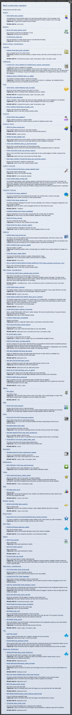 List of blocks