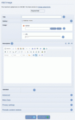 Making a personal gallery by adding an image