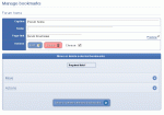 Managing bookmarks