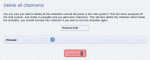 Confirmation for deleting all chatrooms