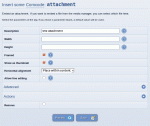 Editing an attachment