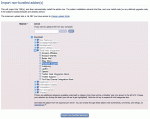 Choosing the addon
