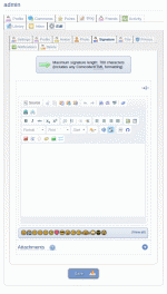 Editing your/a member signature