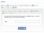 Editing your/a member title