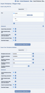Importing news