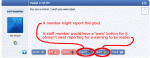 A post needs a report / warning