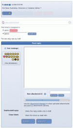 The feedback commenting system in action